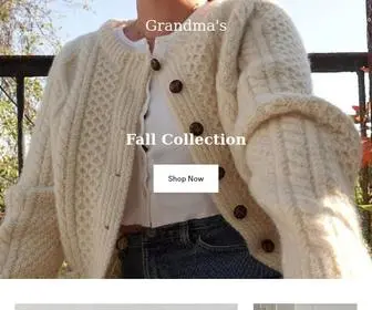 Shopgrandmasvintage.com(Grandma's) Screenshot