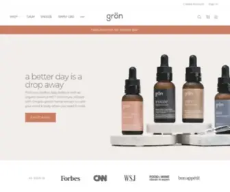 Shopgron.com(Grön) Screenshot