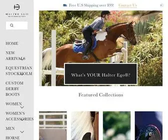 Shophalterego.com(Curated Riding Apparel) Screenshot