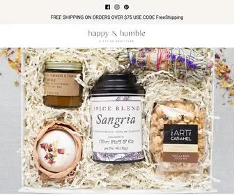 Shophappyandhumble.com(Happy & Humble) Screenshot