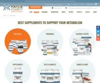 Shophayliepomroy.com(BEST SUPPLEMENTS TO SUPPORT YOUR METABOLISM) Screenshot