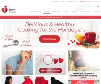 Shopheart.org(Shop the Official Store of the American Heart Association) Screenshot