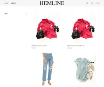 Shophemlinemetairie.com(Hemline Metairie) Screenshot