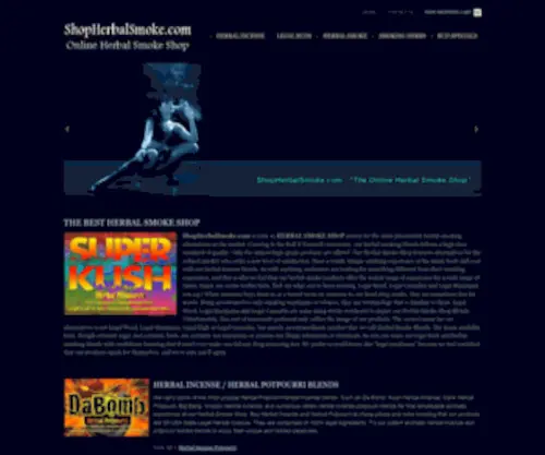 Shopherbalsmoke.com(Shopherbalsmoke) Screenshot
