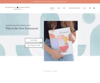 Shophereadstruth.com(Official Shop of She Reads Truth and He Reads Truth) Screenshot