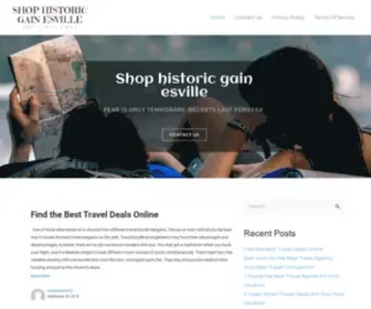 ShophistoricGainesville.com(Shop historic gain esville) Screenshot