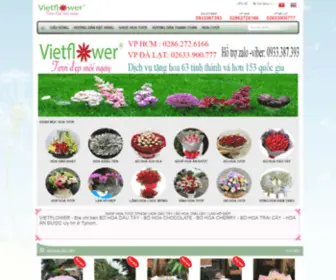 Shophoatuoivietflower.com(Shop hoa tươi tphcm) Screenshot