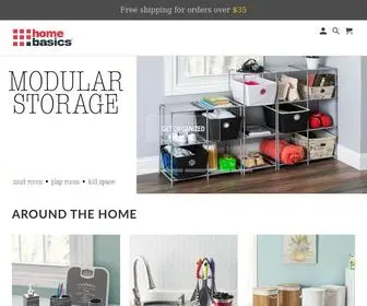 Shophomebasics.com(Home Basics) Screenshot