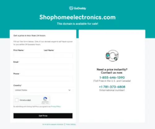 Shophomeelectronics.com(Online Electronic Store) Screenshot