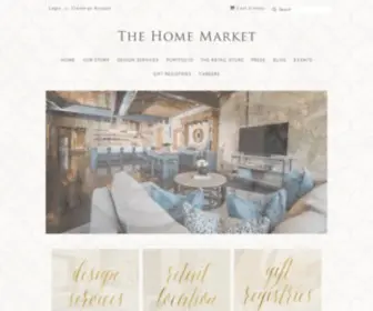 Shophomemarket.com(The Home Market) Screenshot