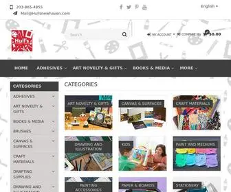 Shophulls.com(Hull's Art Supply & Framing) Screenshot