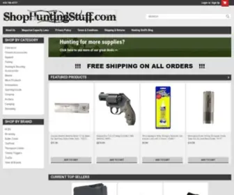 Shophuntingstuff.com(Hunting) Screenshot