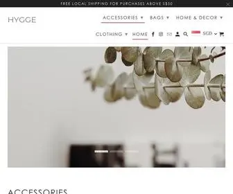 Shophygge.sg(HYGGE) Screenshot