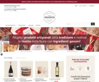 Shopiemonte.com(Vendita prodotti tipici Piemontesi) Screenshot