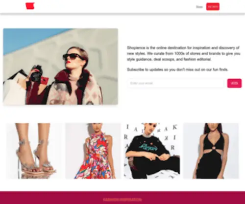 Shopience.com(ARTICLE TITLE) Screenshot