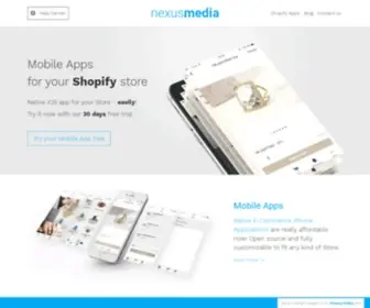 Shopifier.net(Shopify Apps & mCommerce iPhone Apps) Screenshot