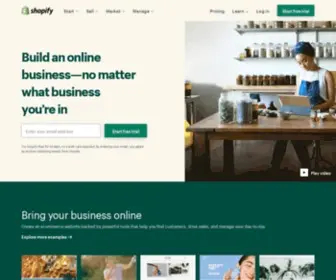 Shopify.com.ph(Start and grow your e) Screenshot