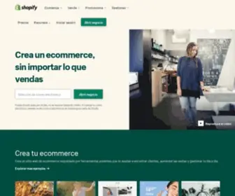 Shopify.es(Shopify España) Screenshot