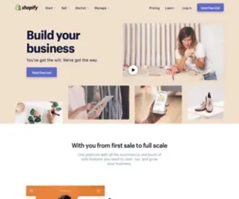 Shopify.info(Ecommerce Software) Screenshot