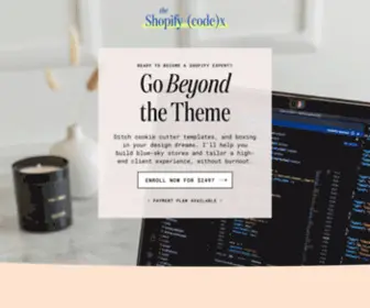 Shopifycodex.com(The Shopify Codex) Screenshot