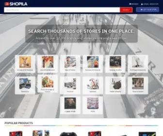 Shopila.co.uk(Watches, Accessories, Home & Kitchen and more) Screenshot