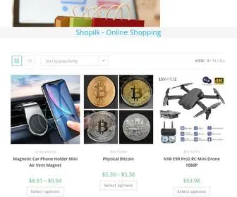 Shopilk.net(Online Shopping for Electronics) Screenshot