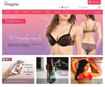 Shopimagine.in(Luxury lingerie) Screenshot