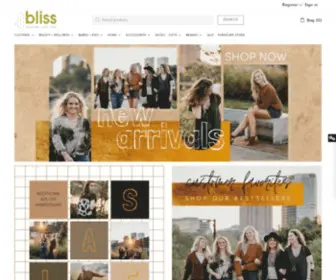 Shopinbliss.com(Bliss) Screenshot