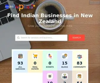 Shopindia.co.nz(Shop India) Screenshot