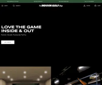 Shopindoorgolf.com(America's Indoor Golf Simulator Store) Screenshot