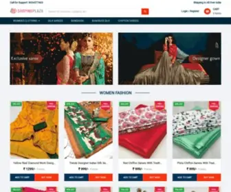 Shopingplaza.in(C n d sarees) Screenshot