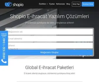 Shopio.com.tr(E-ihracat Paketleri) Screenshot