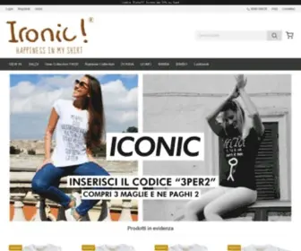 Shopironic.com(Happiness in my Shirt) Screenshot