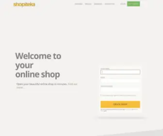Shopiteka.com(Beautiful and easy e) Screenshot