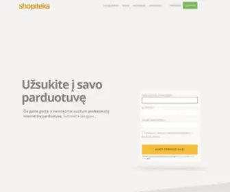 Shopiteka.lt(Graži internetinė parduotuvė paprastai) Screenshot