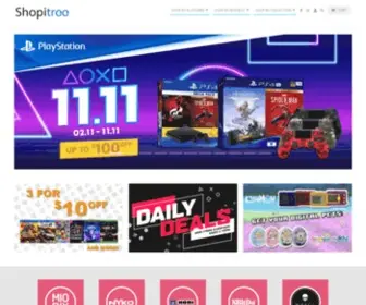 Shopitree.com(Shop online for video games) Screenshot