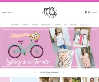 Shopjamesandleigh.com(James & Leigh Women's Clothing Boutique) Screenshot