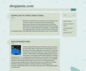 Shopjamie.com(Nginx) Screenshot