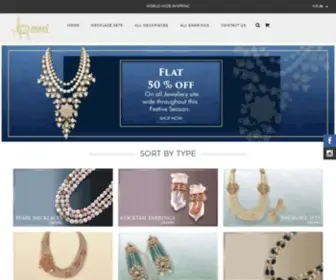 ShopjBr.com(Buy online designer fashion jewellery) Screenshot