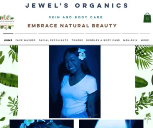 Shopjewelsorganics.com(Jewels Organics) Screenshot