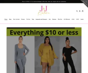 Shopjjkouture.com(JJ Kouture) Screenshot