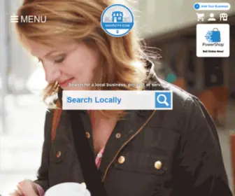 Shopjohnsoncity.com(Shop Locally in Johnson City) Screenshot