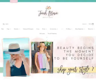 Shopjonahbrown.com(Jonah Brown Boutique) Screenshot