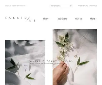 Shopkaleidos.com(A Curated Concept Shop with Vintage Clothing) Screenshot