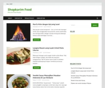 Shopkarim.com(Menu dan Resep Masakan) Screenshot