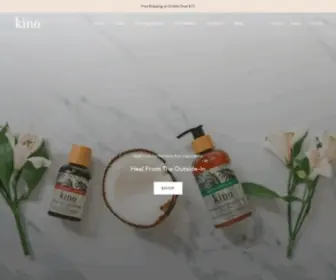 Shopkino.com(Kino CBD Skincare) Screenshot