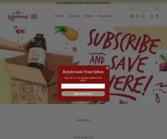 Shoplakewoodorganic.com(Lakewood Organic) Screenshot