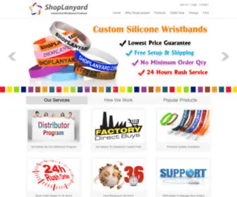 Shoplanyard.com(Lanyard) Screenshot