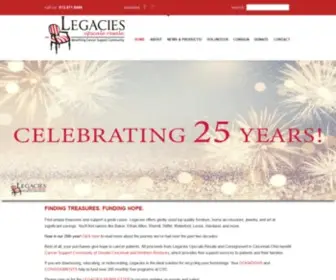 Shoplegacies.com(Legacies Upscale Resale in Hyde Park) Screenshot