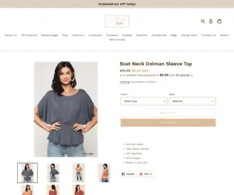 Shoplereveboutique.com(Le Reve Boutique) Screenshot